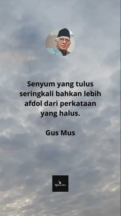 Quotes, kata bijak - Gus Mus #shorts #quotes #gusmus