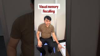 Visual memory, sequence recalling #specialeducation