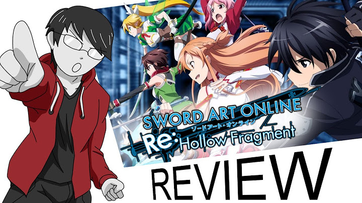 Sword art online hollow fragment review năm 2024