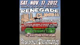 2012NOV17 Renegade HILL CLIMB Tell me that sand aint soft? screenshot 4