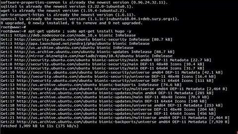 How To Install Hugo On Ubuntu 18.04