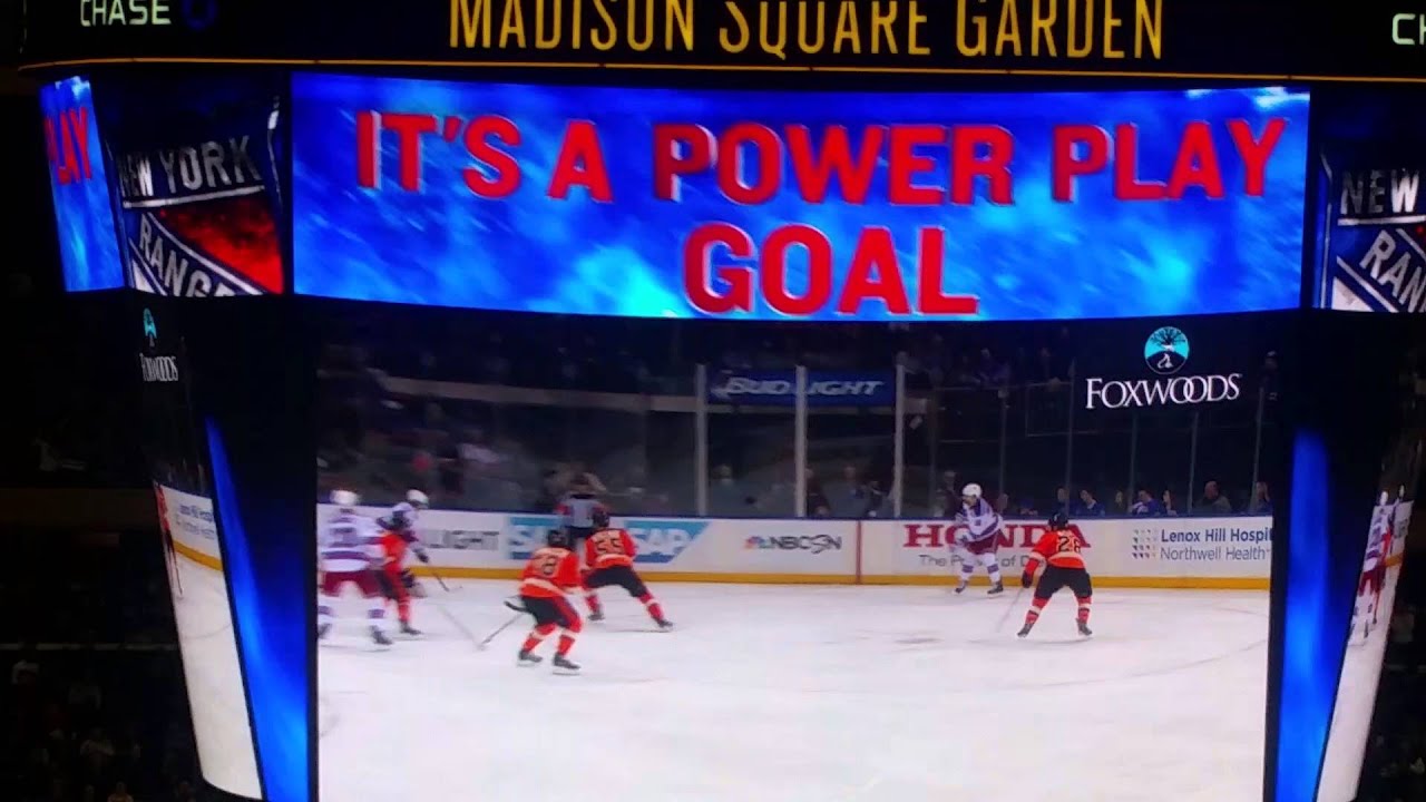 Derek Stepan Powerplay Goal 100th Career