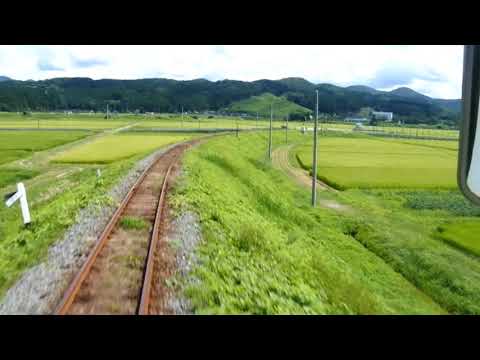 由利高原鉄道の単線デッキガーダー鉄橋