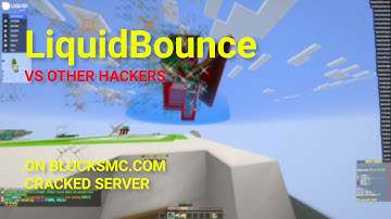 MEETING HACKERS on BLOCKSMC w/ #liquidbounce nextgen