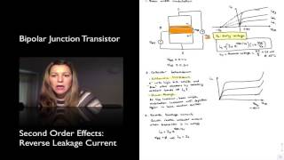 BJT Second Order Effects: Reverse Leakage Current
