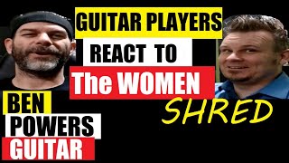 Guitar Players React To - The Best Damn Female Guitarists The World Has To Offer!