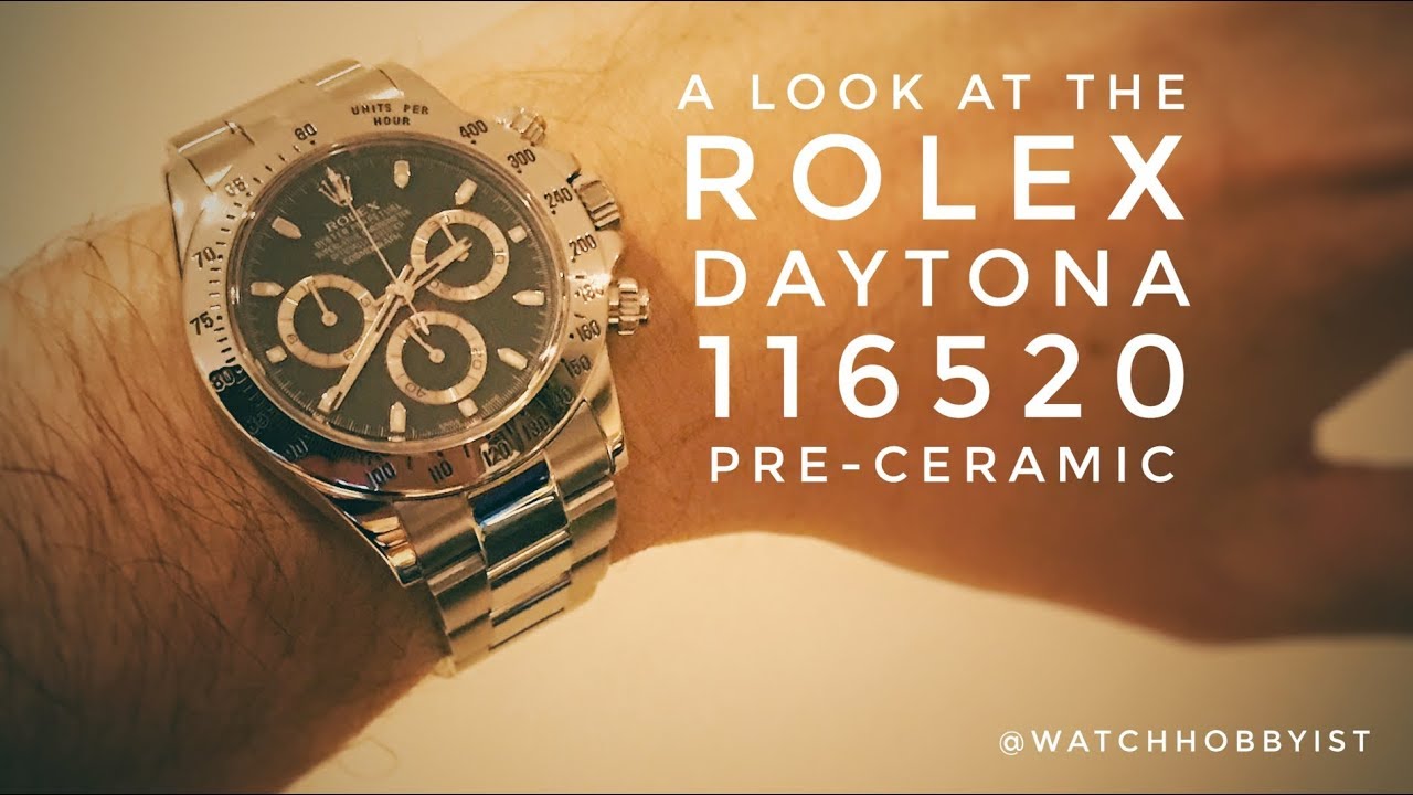 rolex daytona pre ceramic