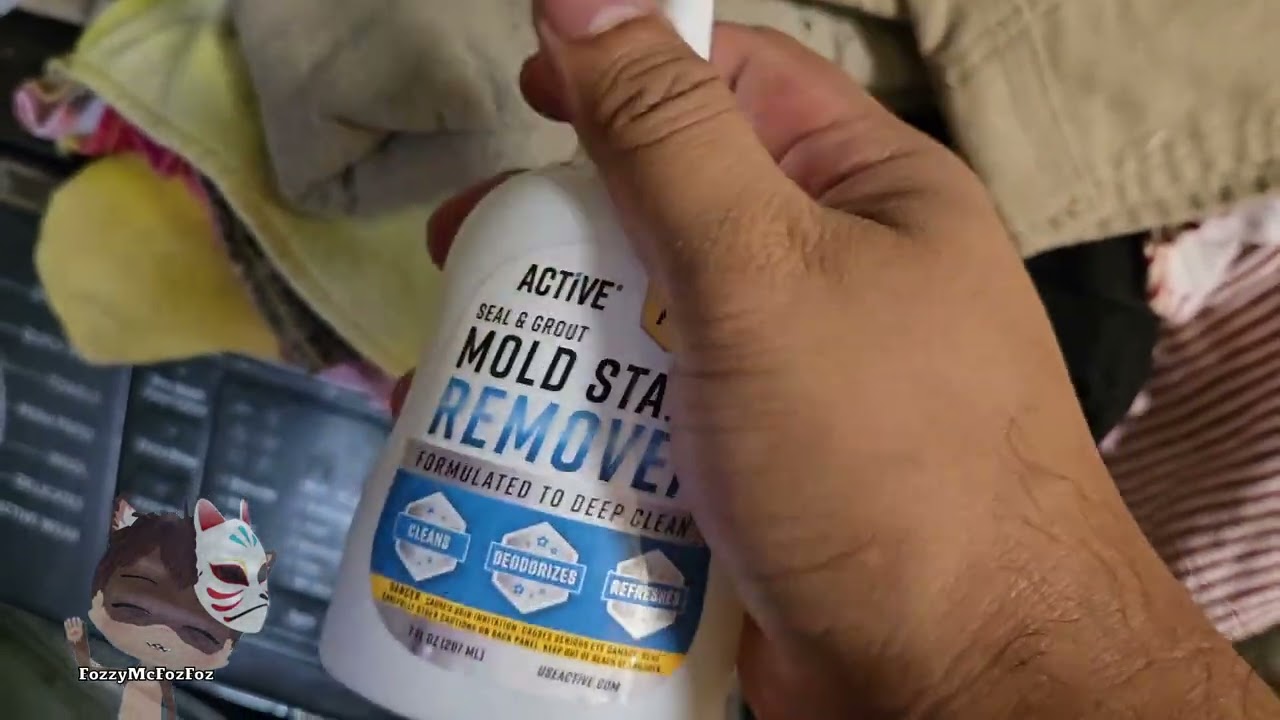 ACTIVE Mold Stain Remover Gel: Does It Work? (Washing Machine Test)