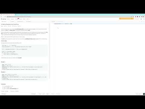 26. Remove Duplicates from Sorted Array - JavaScript - One Line