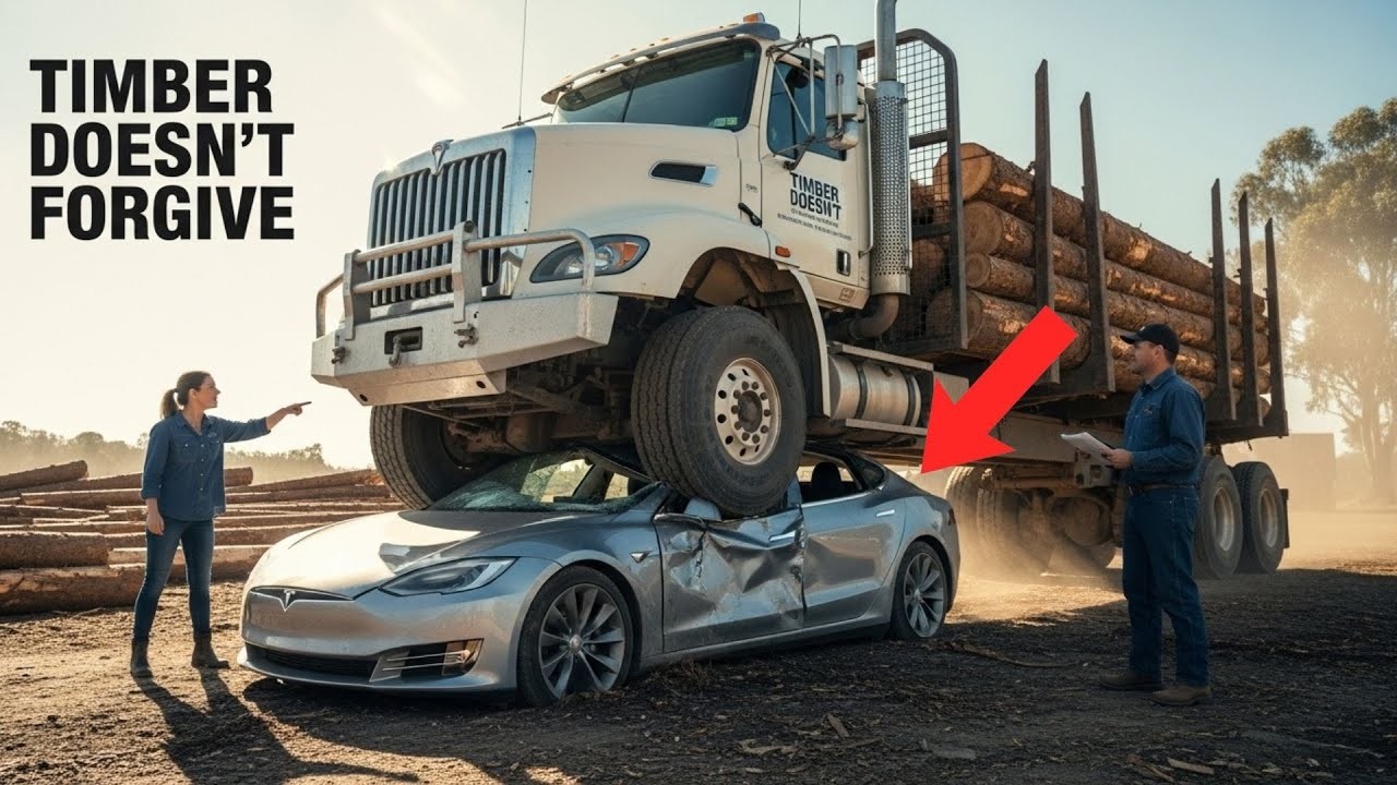 Karen Dared Me to Move Her Tesla — So I Used the Loader (Legally)