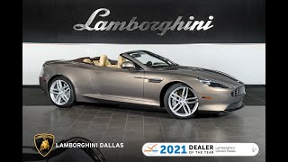 2015 Aston Martin DB9 Volante Arizona Bronze LC678