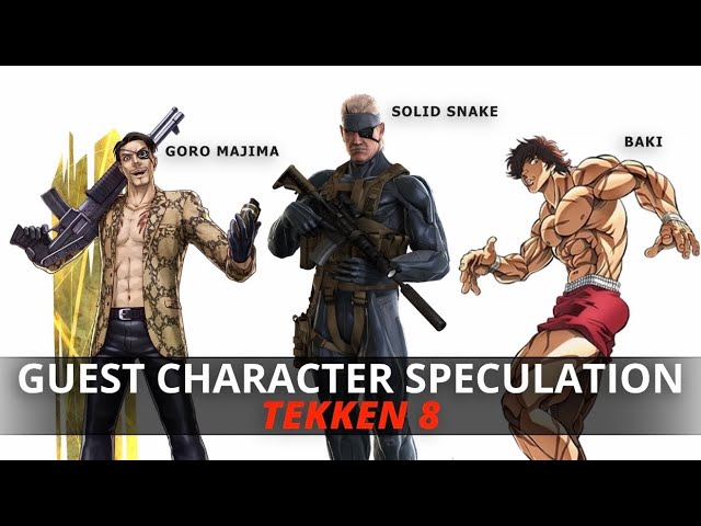 These Guest Characters Will Be In Tekken 8! My Top 10 Guest Characters For Tekken  8! 