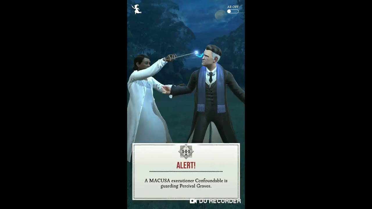 【Harry Potter: Wizards Unite】Percival Graves with a MACUSA Executioner