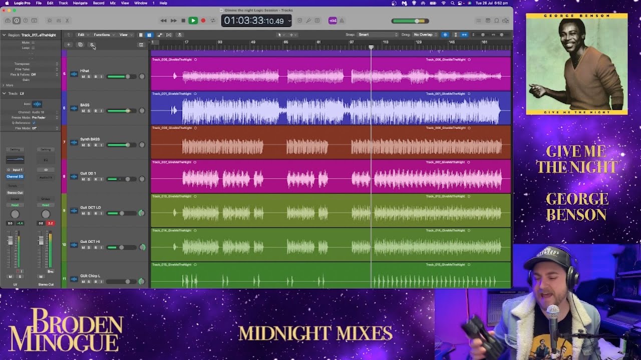 Give Me The Night - George Benson - RAW Multitrack and Stems Reaction