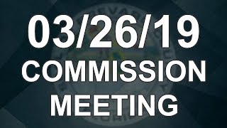 03/26/19 Brevard County Commission Meeting - Part 2/3