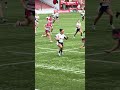 @Reneeqaleee scoring and celebrating in style #womensrugby #bristolbears