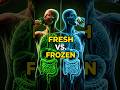 What Happens Inside Your Body When You Eat Fresh VS. Frozen Vegetables?