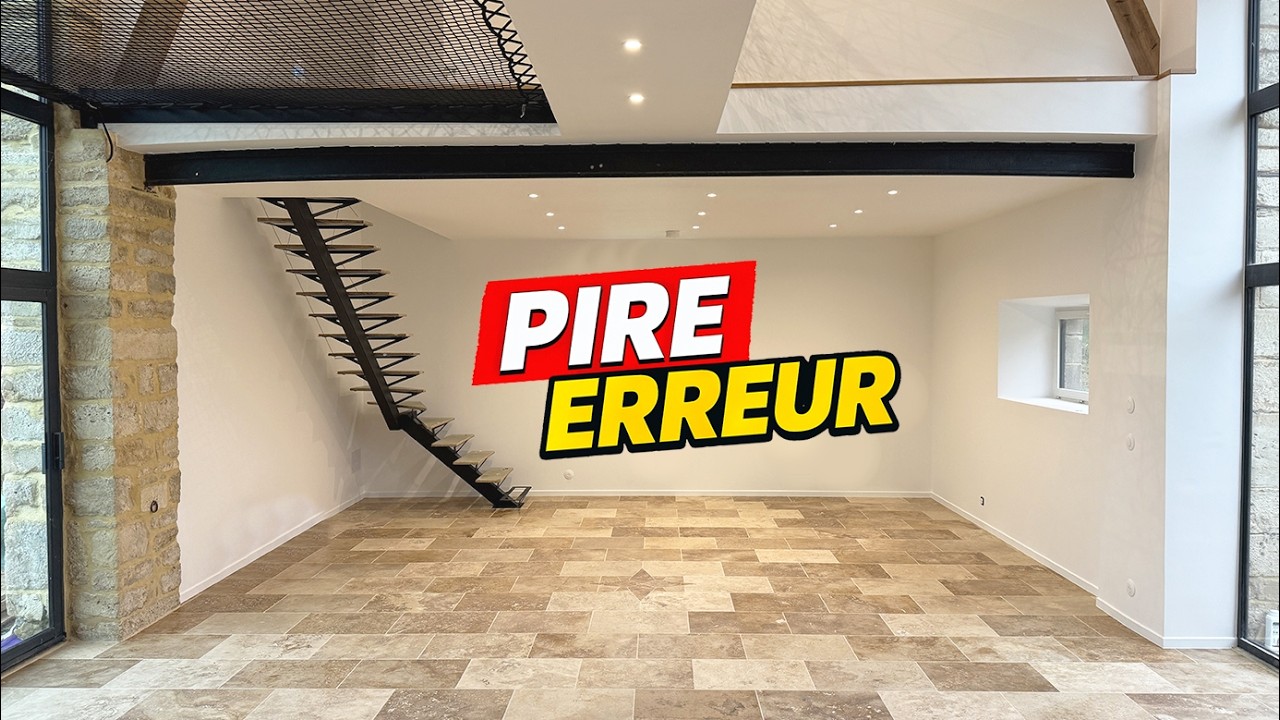 La PIRE Erreur du Chantier : Le Travertin... On Regrette ! - EP107 - travaux maison
