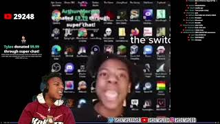 Ishowspeed Reacts To Speed Chan Dore Dore Meme