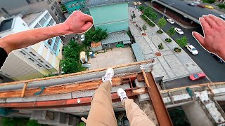 Moscow Rooftop Parkour POV 🇷🇺