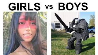 BOYS VS GIRLS MEMES SCHOOL V3