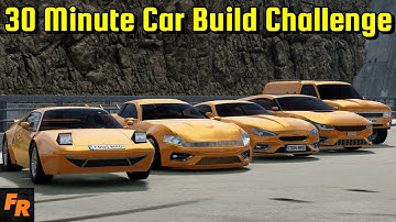 30 Minute Car Building Challenge - Automation/BeamNG Drive