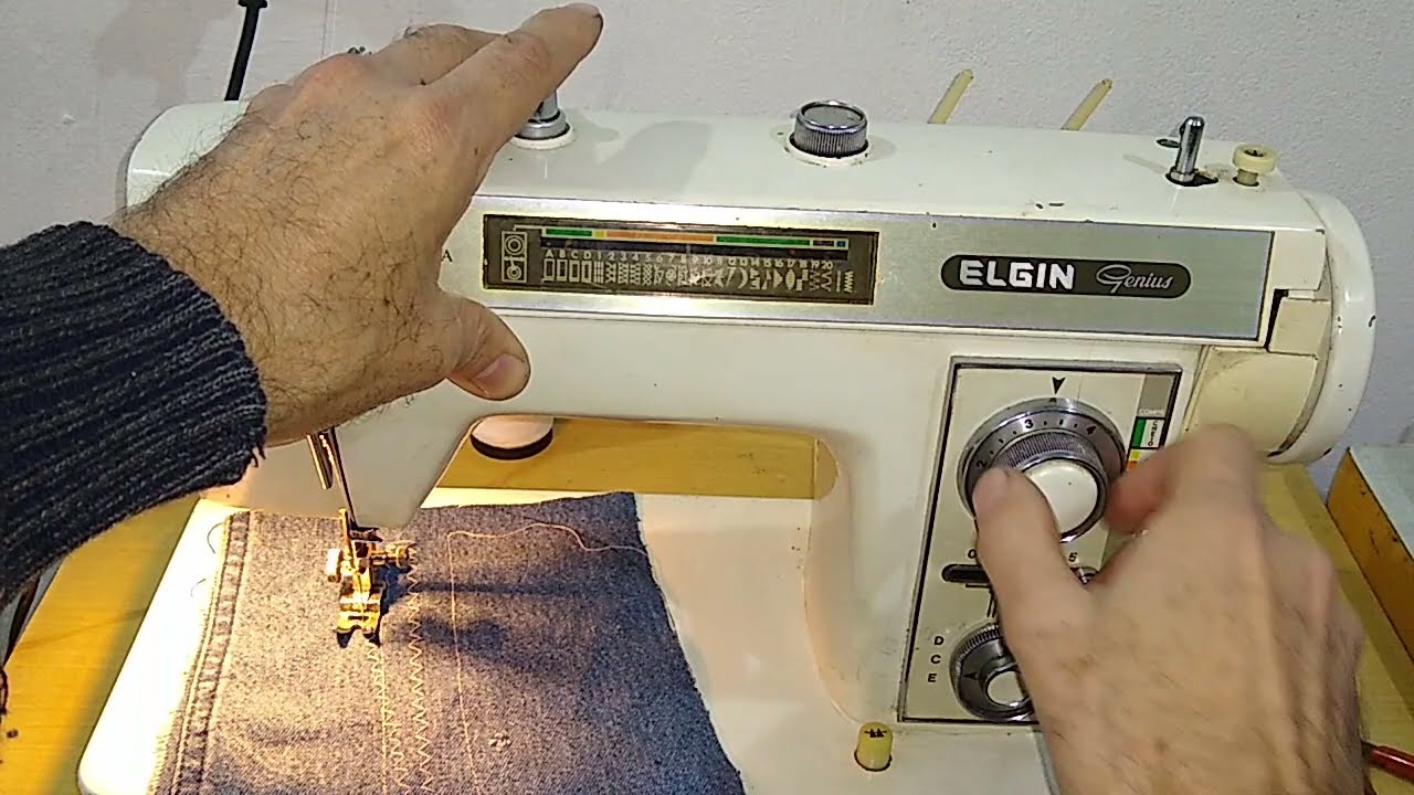 finalizando a montagem da máquina Elgin genius parte 4.