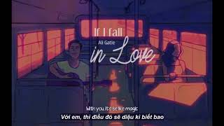 [Vietsub + Engsub]  Ali Gatie - If I Fall In Love | Lyrics Video Resimi