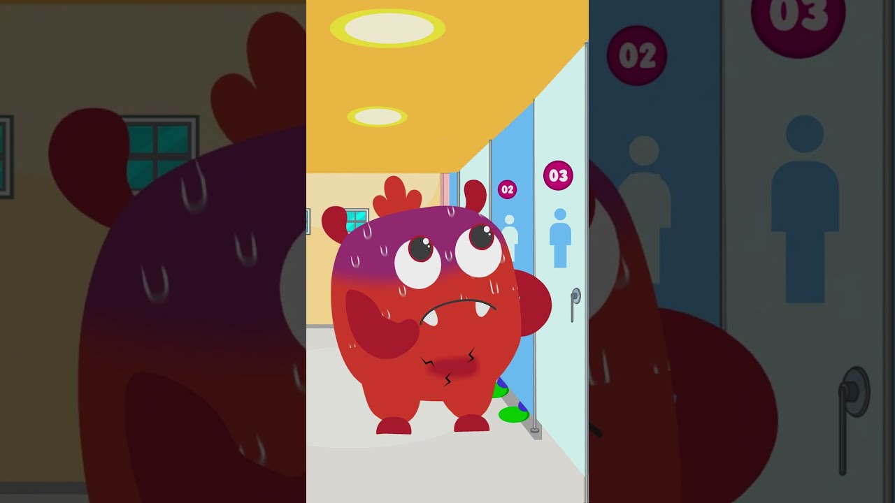 Oops BingGo Went To The WRONG Bathroom Shorts Kidssongs Binggoglobal