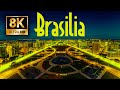 Brasilia capital of brazil in 8k udrone