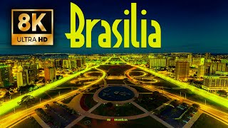 Brasilia, Capital of Brazil in 8K UHD Drone