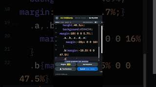 #css #coding #javascript #100daysofcode #cssbattle