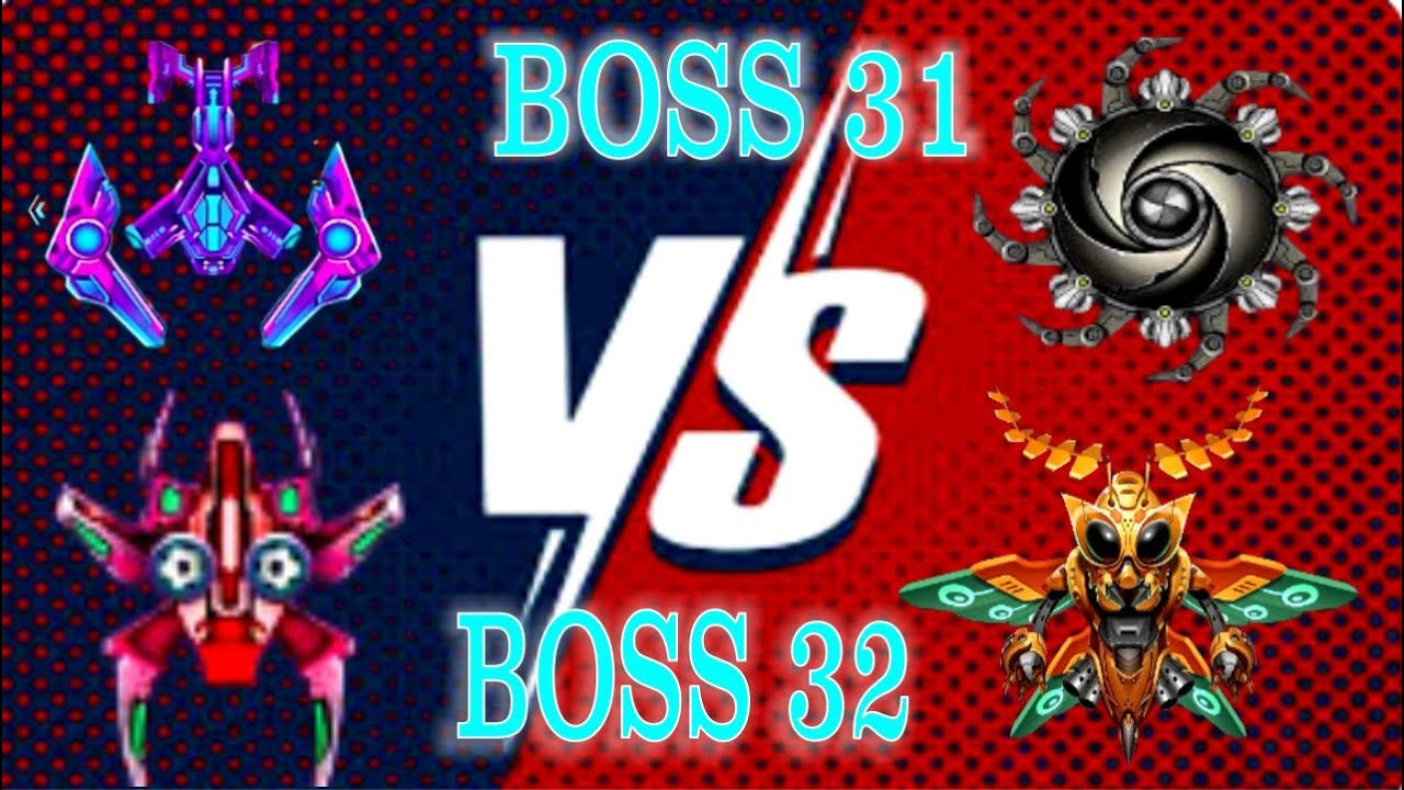 Boss 31 VS Boss 32 | Galaxy Attack Premium Bosses Fight | By World Bosses