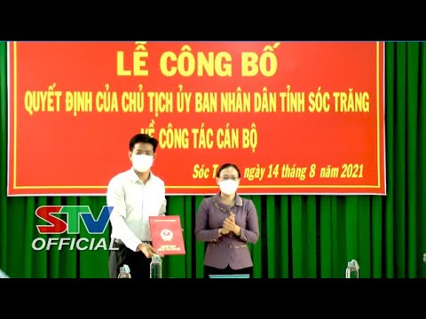 Video STV - Công bố, trao Quyết định của Chủ tịch UBND tỉnh... - youtube