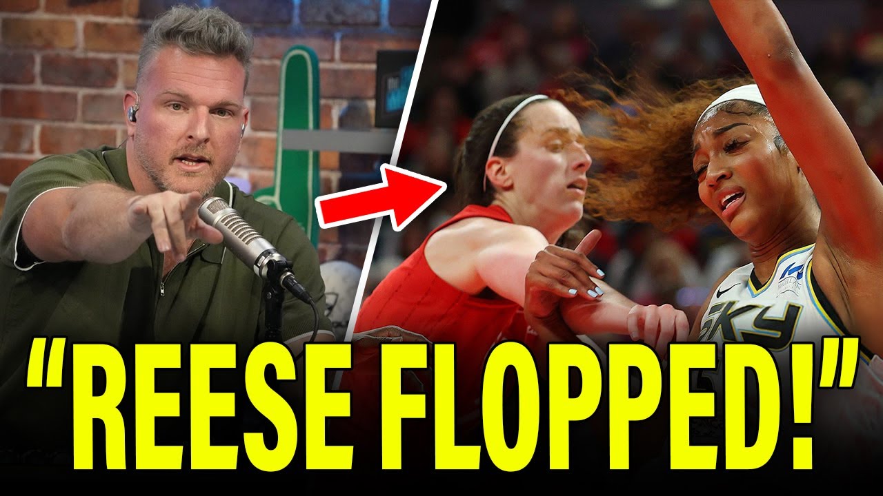 Pat McAfee PUTS Angel Reese IN HER PLACE After Caitlin Clark ATTACK!