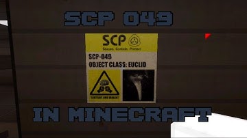 How To Make SCP 049 Containment Chamber In Minecraft