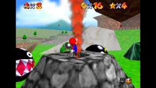 Kaizo Super Mario 64 Episode 4 - Blast to the floating Island screenshot 4