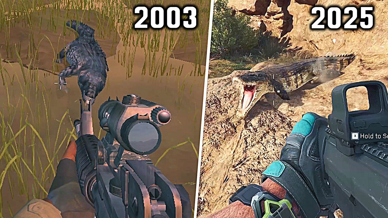 Атака крокодилов — Delta Force 2003 против 2025