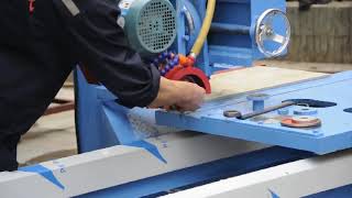 High speed cutting ceramic tile machine can different width limits and skirting tile simultaneously