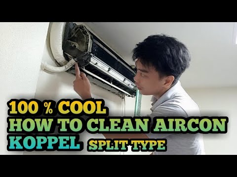 PaAno Linisin  Ang Split type Aircon  Koppel