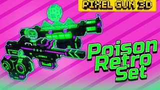 Poison Retro Set Incelemesi OP?! - Pixel Gun 3D Türkçe