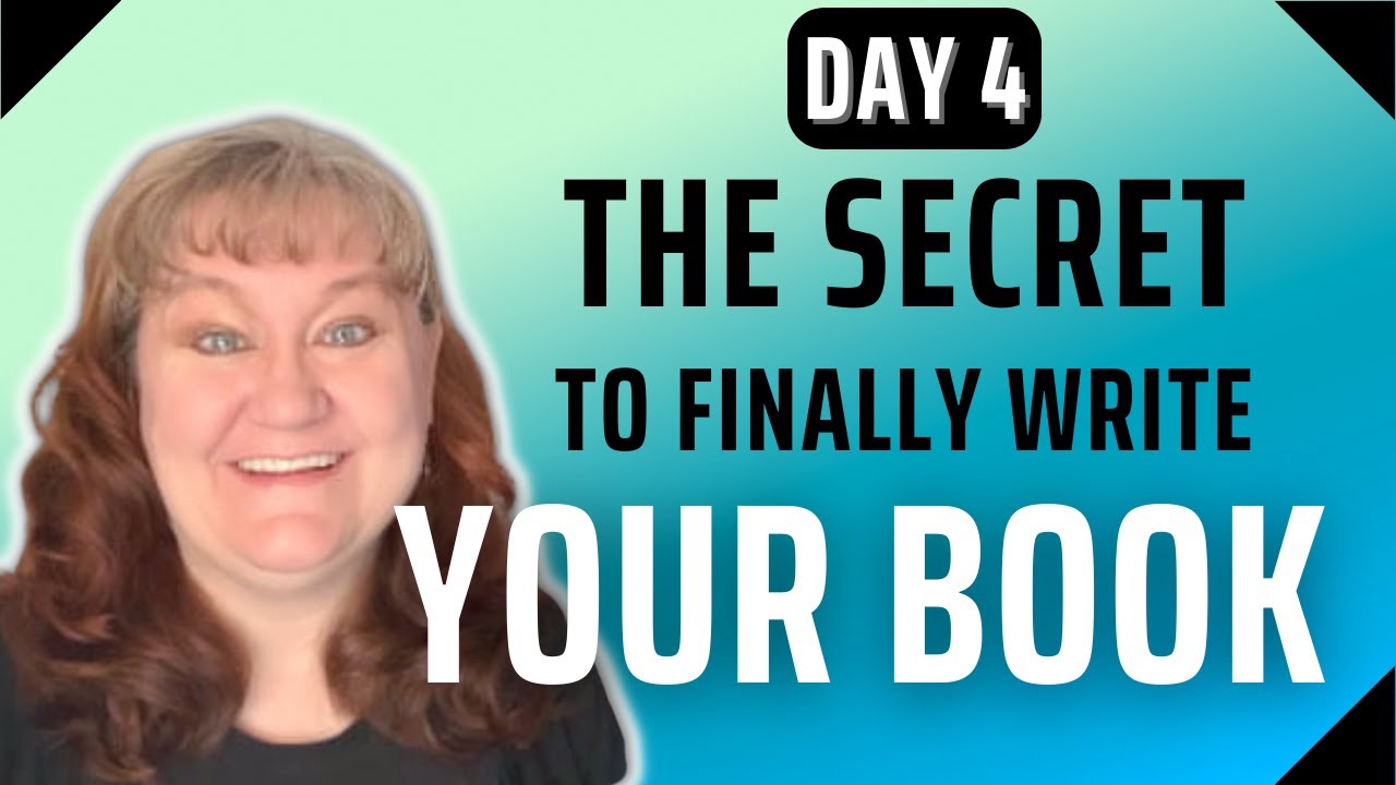 The Secret to Finally Write Your Book - YouTube