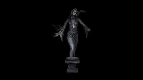 SKYRIM Clothes 3D models female Rigged, not animated