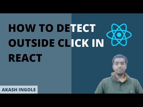 How to detect outside click in React | React JS