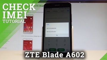 How to Check IMEI in ZTE Blade A602 - Serial Number Access |HardReset.Info