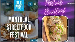 Street Food Festival In Montreal | Things To Do In Montreal #OldPort #Fragrance #Food