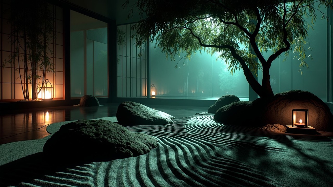 Азиатская музыка для чая - Мелодии дзен-сада и традиционный гуцинь