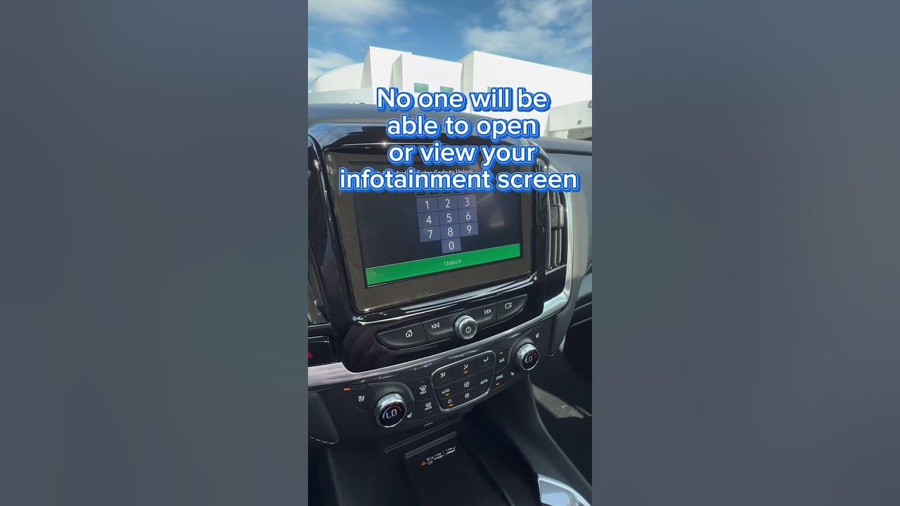 Does your vehicle have valet mode? 2023 traverse valet valetmode 