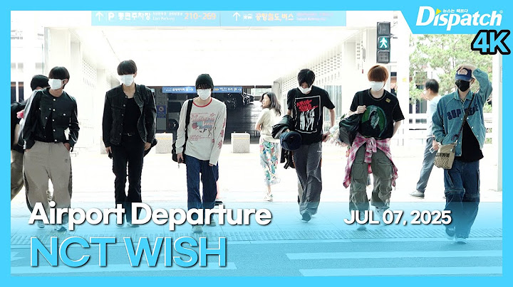 엔시티 위시, “바쁜 일정 속, 비주얼까지 열일 중😭💚” l NCT WISH, “Busy schedule. You're working hard” [공항]