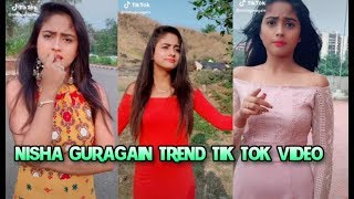 Nisha Guragain Trending 💔 Tik tok video |  Tik Tok Dance Video  👑  Nisha Guragain